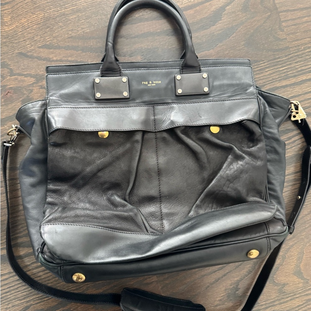 Rag & Bone pilot bag and cover bag